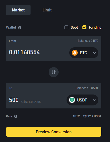 binance-kryptovaluutan-myyminen