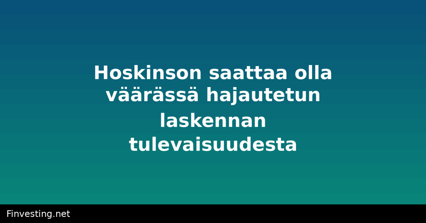 Hoskinson saattaa olla väärässä hajautetun laskennan tulevaisuudesta