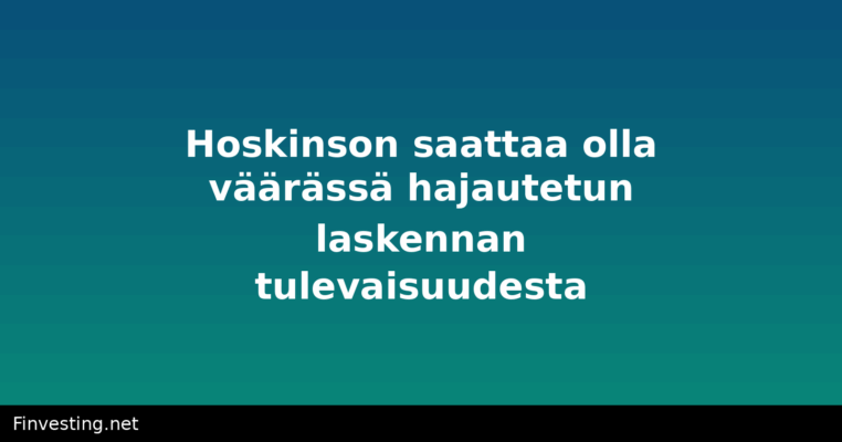 Hoskinson saattaa olla väärässä hajautetun laskennan tulevaisuudesta