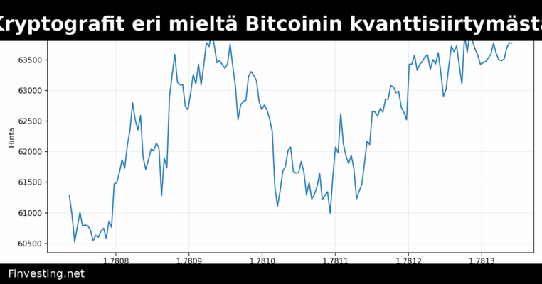 Kryptografit eri mieltä Bitcoinin kvanttisiirtymästä