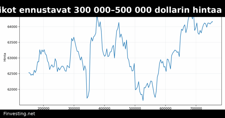 Bitcoin-analyytikot ennustavat 300 000–500 000 dollarin hintaa vuoteen 2029 – matematiikka kyseenalaistaa ennusteet