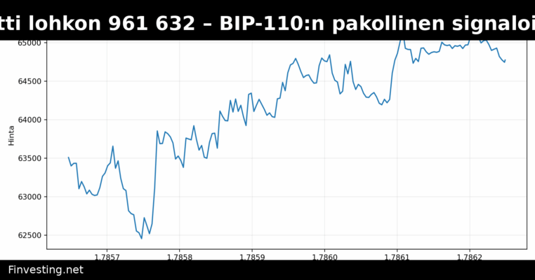Bitcoin saavutti lohkon 961 632 – BIP-110:n pakollinen signalointi käynnistyi
