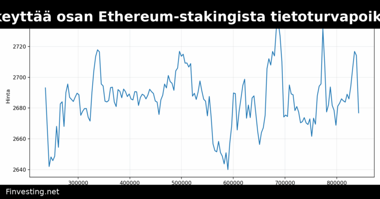 MetaMask keskeyttää osan Ethereum-stakingista tietoturvapoikkeaman vuoksi