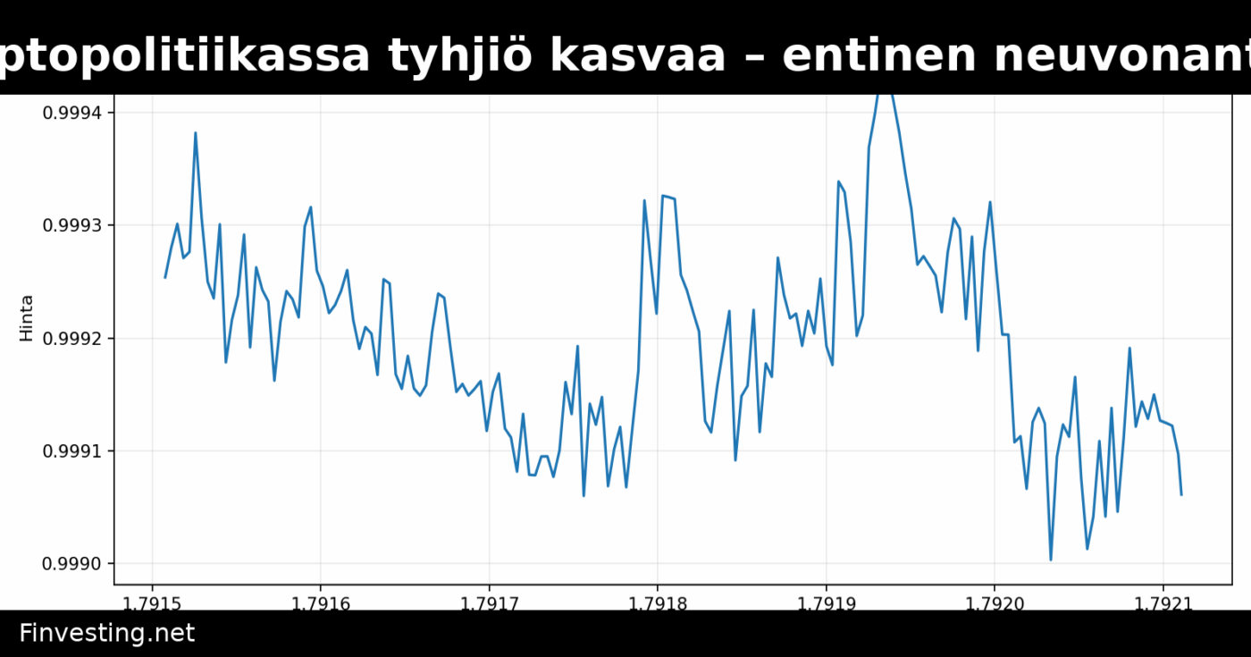 Valkoisen talon kryptopolitiikassa tyhjiö kasvaa – entinen neuvonantaja siirtyi Tetheriin